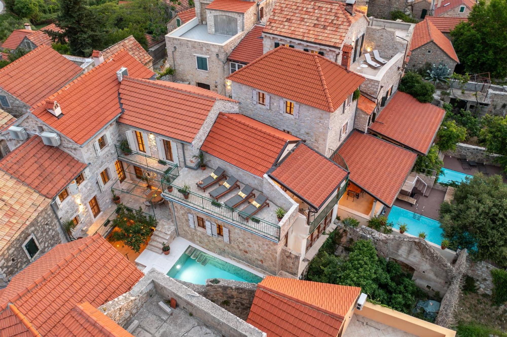Dvor Pitve Villas Jelsa  Luaran gambar
