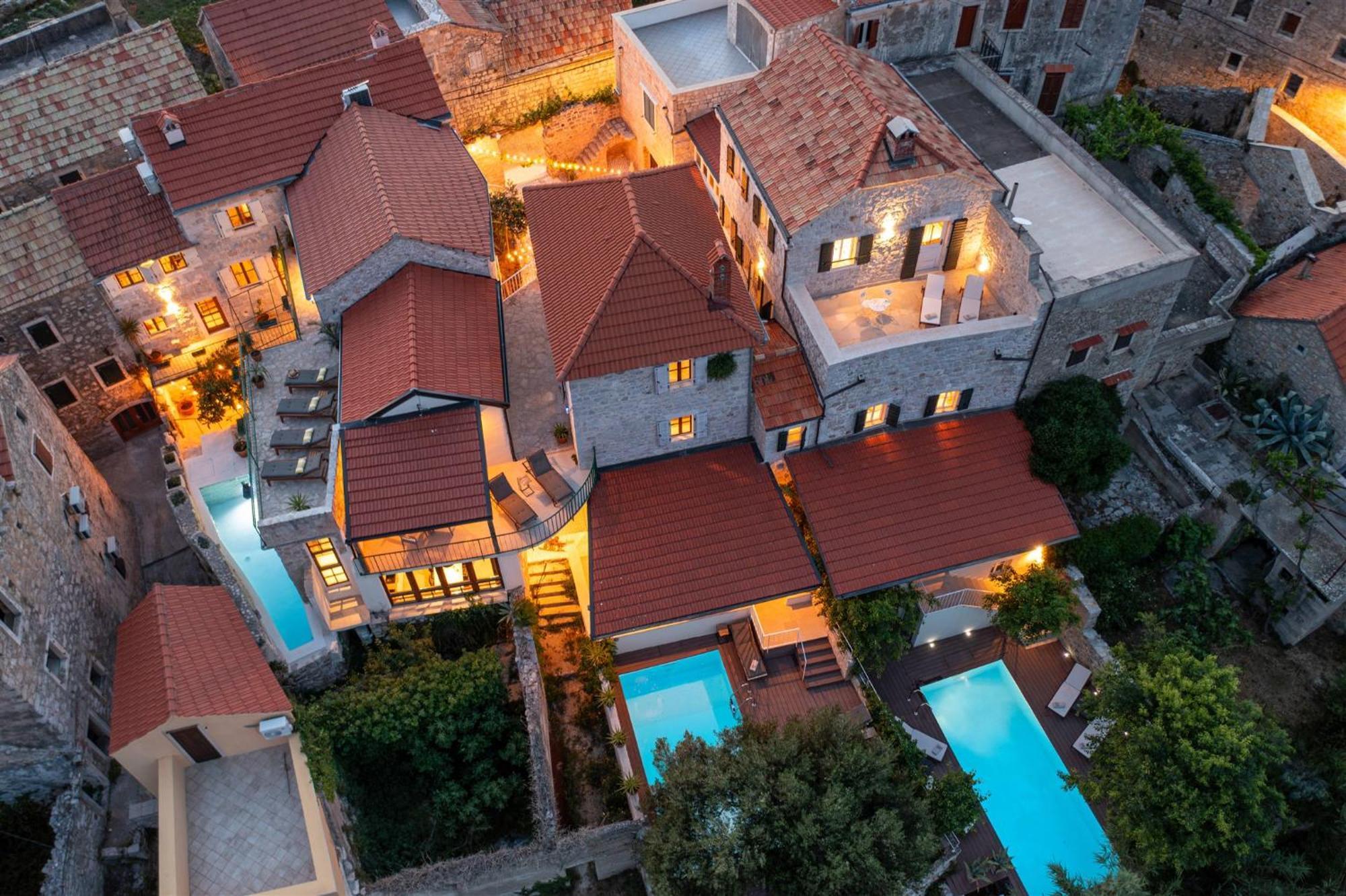 Dvor Pitve Villas Jelsa  Luaran gambar